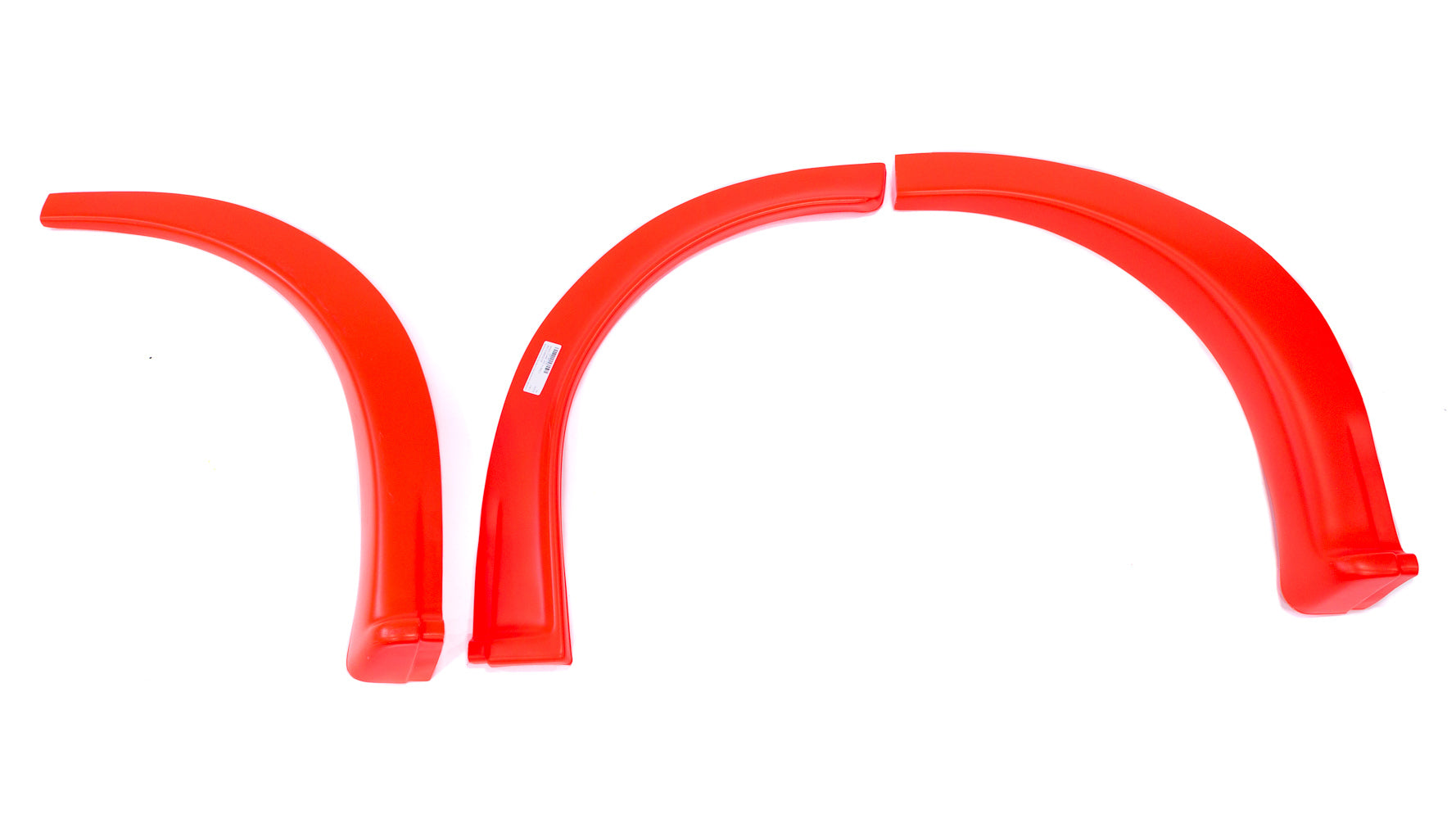 Five Star Fabricating 007-261-FRL MD3 Wheel Flares Dirt Fluorescent Red Left Five Star Fabricating 007-261-FRL