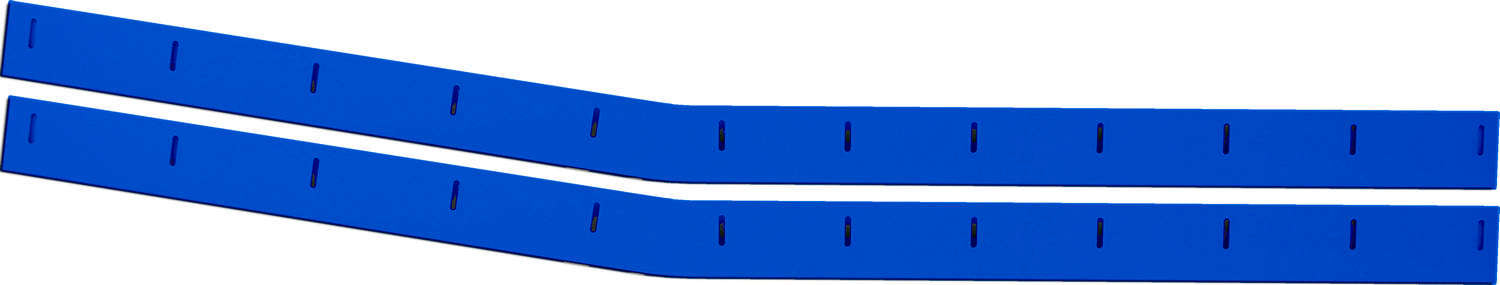 Five Star Fabricating 021-400-CB 88 MD3 Monte Carlo Wear Strips 1pr Chevron Blue Five Star Fabricating 021-400-CB