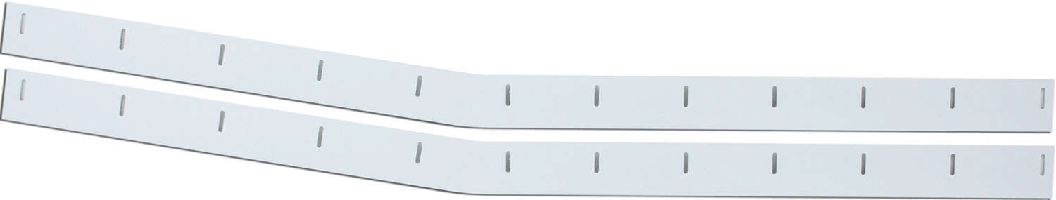 Five Star Fabricating 021-400-W 88 MD3 Monte Carlo Wear Strips 1pr White Five Star Fabricating 021-400-W