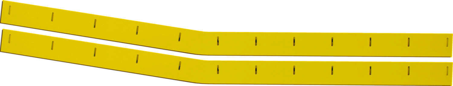 Five Star Fabricating 021-400-Y 88 MD3 Monte Carlo Wear Strips 1pr Yellow Five Star Fabricating 021-400-Y