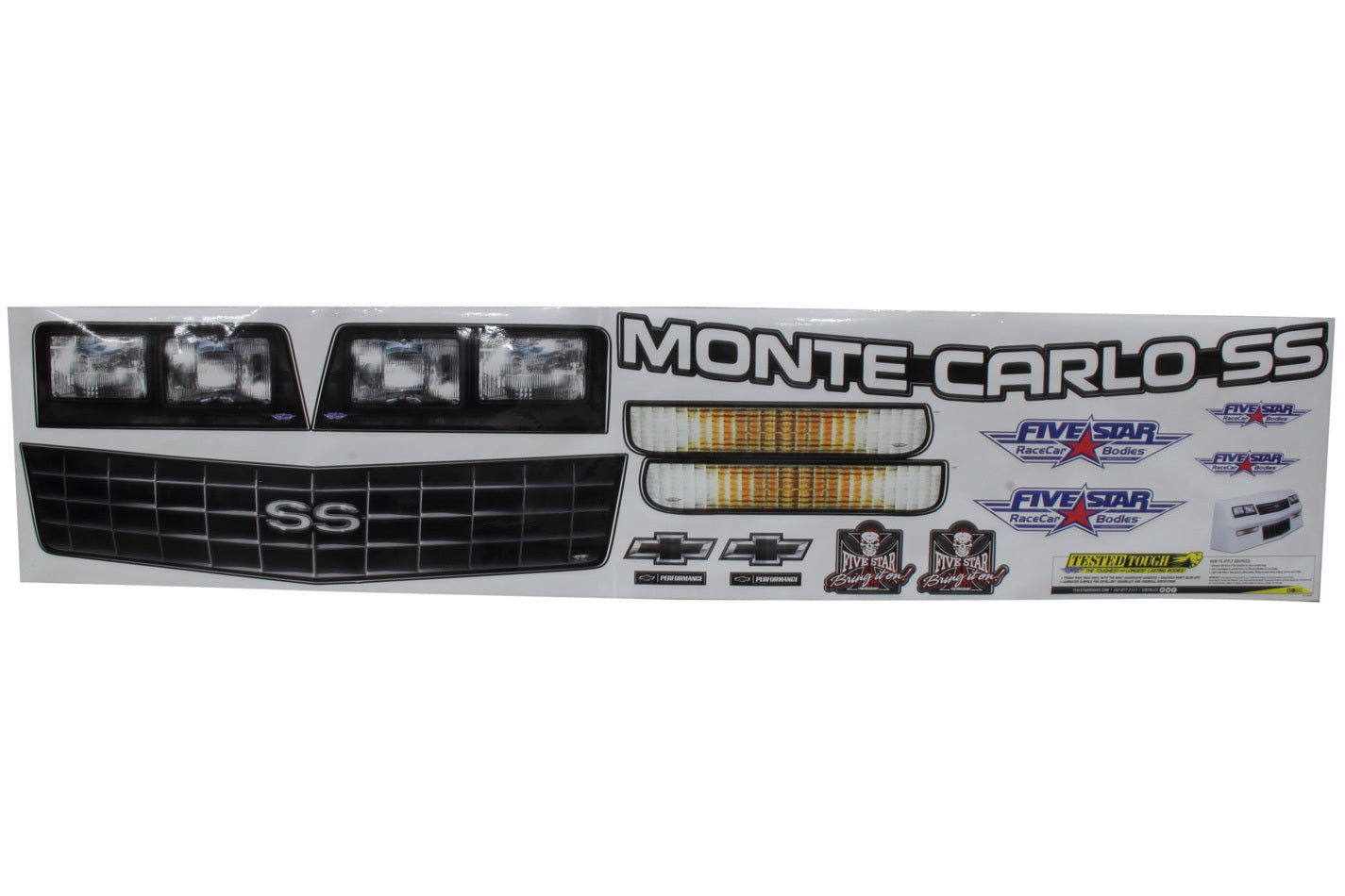 Five Star Fabricating 021-410-ID Graphics Kit MD3 88 Chevy Monte Carlo Five Star Fabricating 021-410-ID