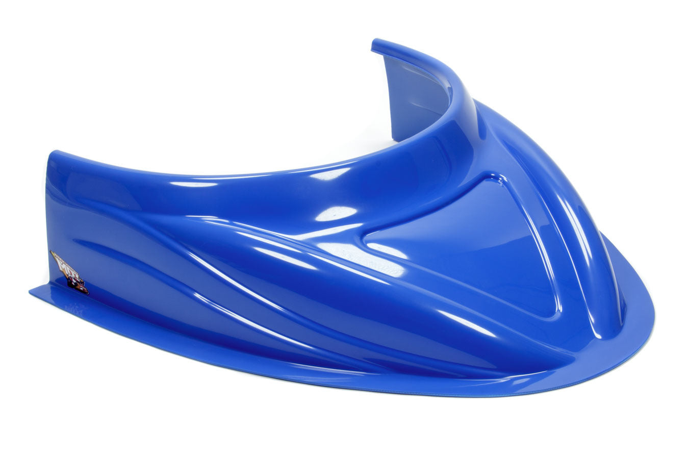 Five Star Fabricating 040-4113-CB MD3 Hood Scoop 5in Tall Flat Chevron Blue Five Star Fabricating 040-4113-CB