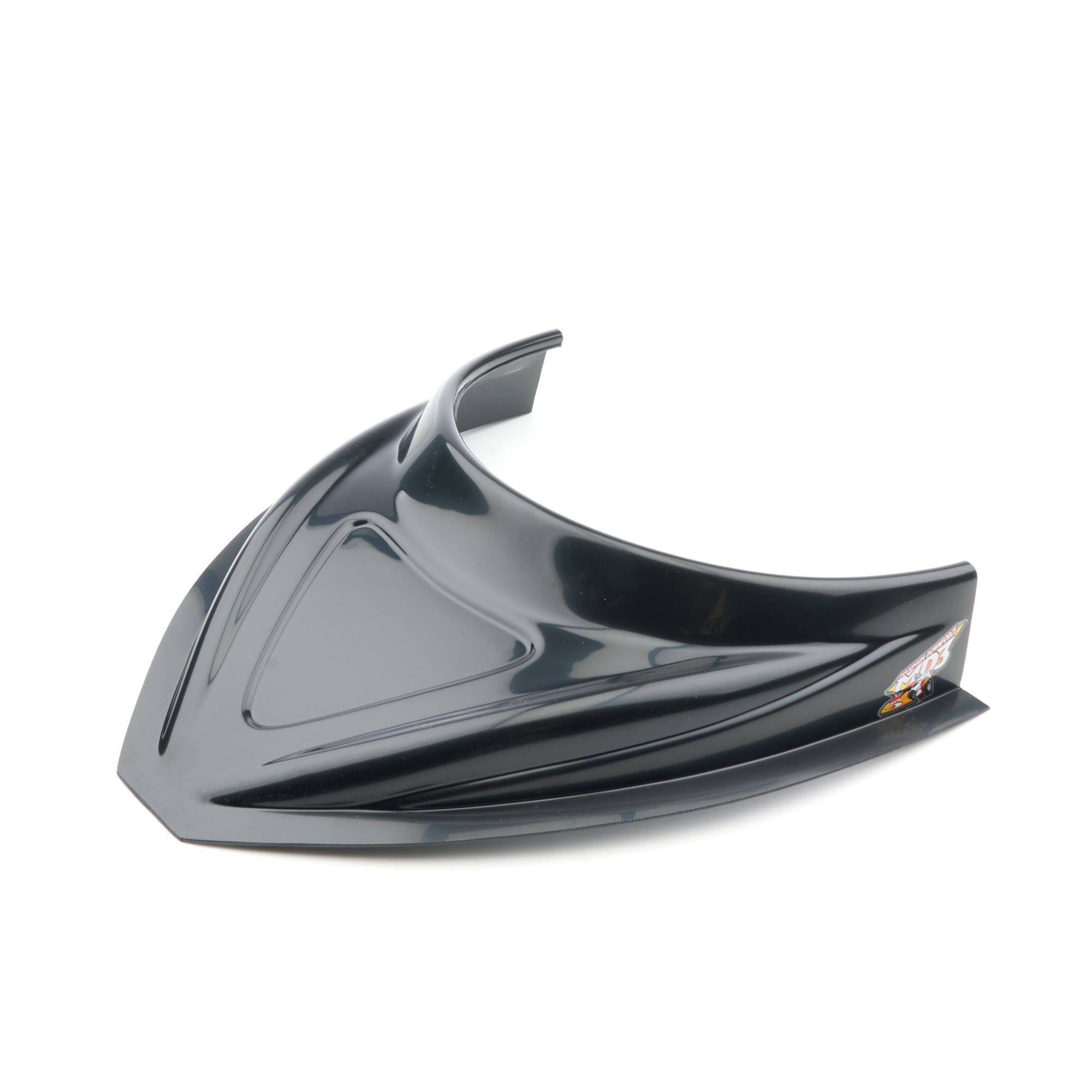Five Star Fabricating 040-4114-B MD3 Hood Scoop 3in Tall Curved Black Five Star Fabricating 040-4114-B