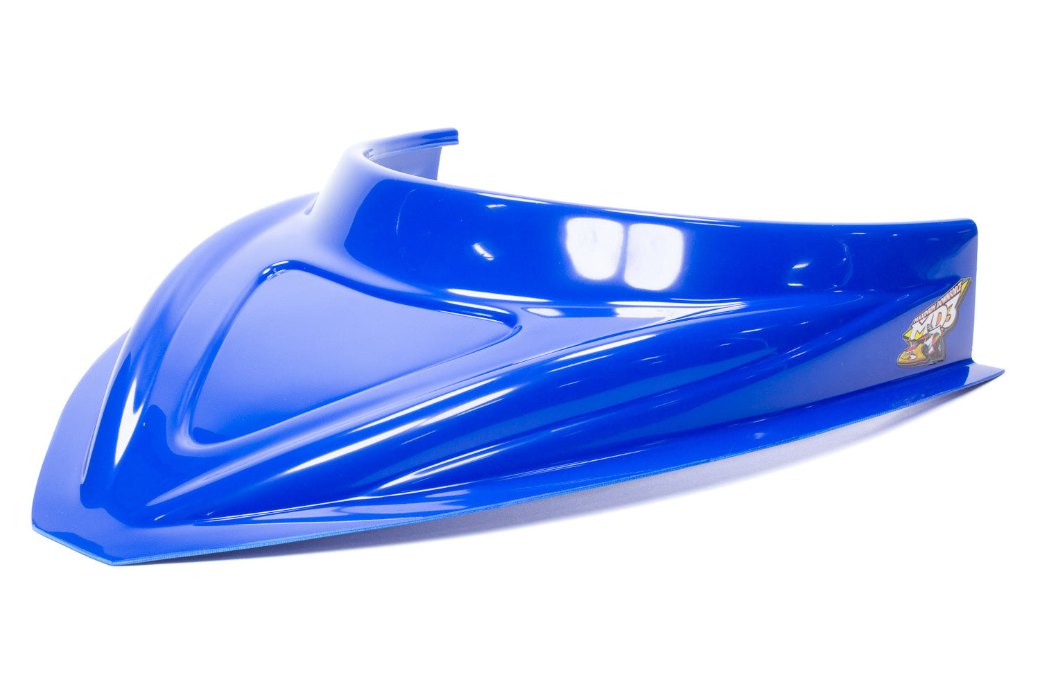 Five Star Fabricating 040-4114-CB MD3 Hood Scoop 3in Tall Curved Chevron Blue Five Star Fabricating 040-4114-CB