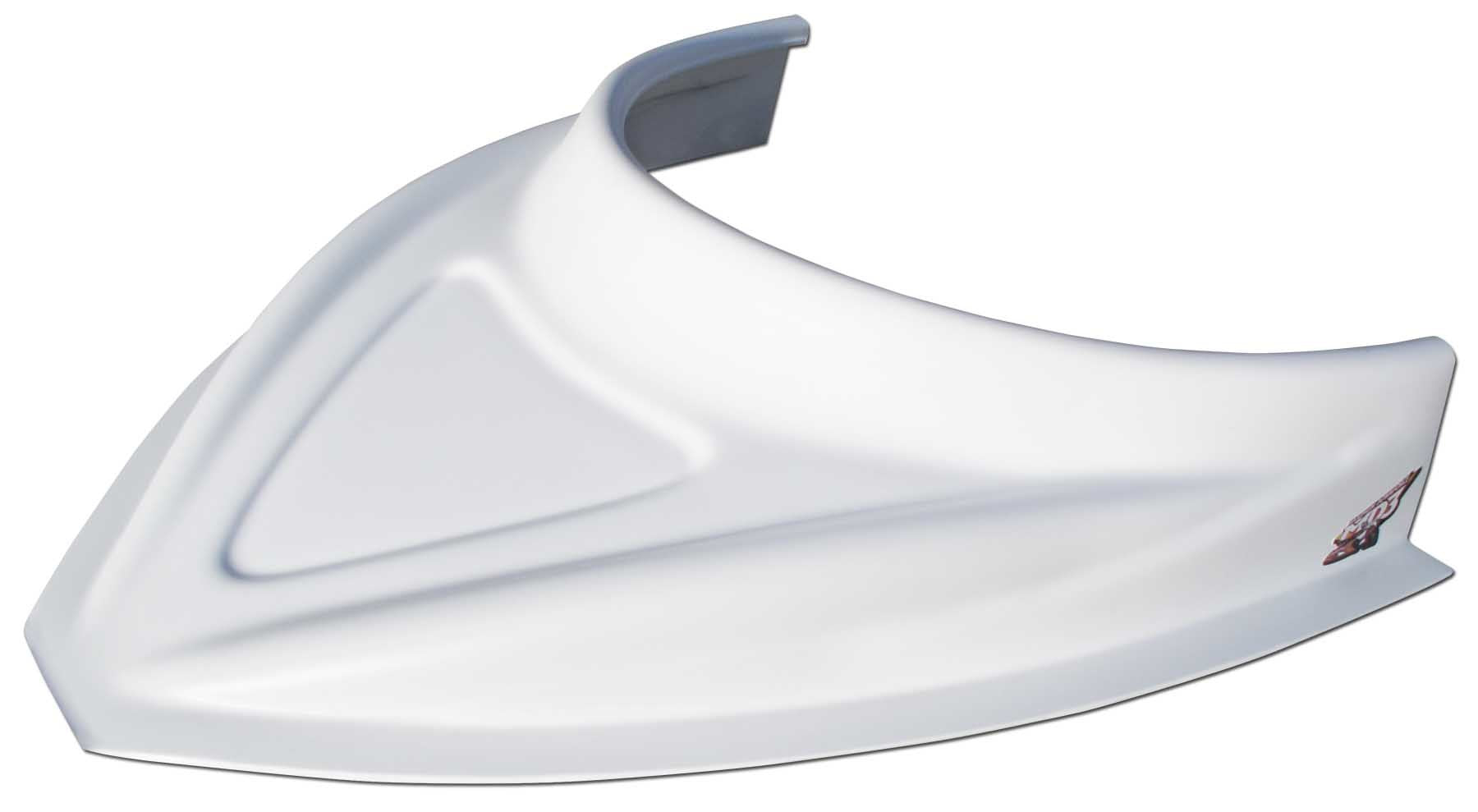 Five Star Fabricating 040-4114-W MD3 Hood Scoop 3in Tall Curved White Five Star Fabricating 040-4114-W