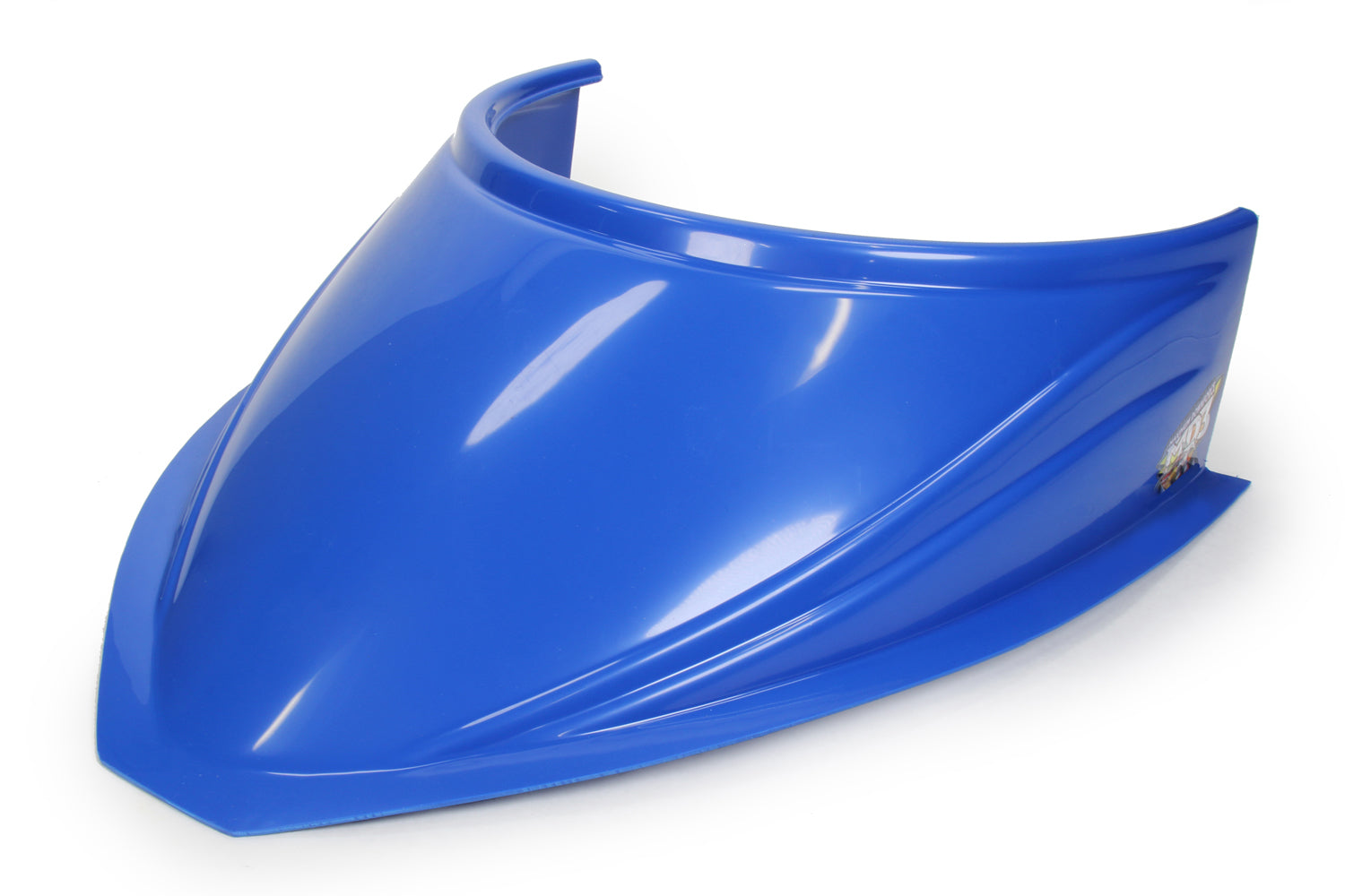 Five Star Fabricating 040-4116-CB MD3 Hood Scoop 5in Tall Curved Chevron Blue Five Star Fabricating 040-4116-CB