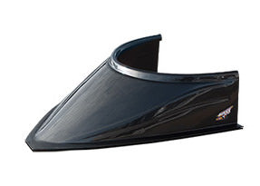 Five Star Fabricating 040-4116-CF MD3 Hood Scoop 5in Tall Curved C/F Look Five Star Fabricating 040-4116-CF