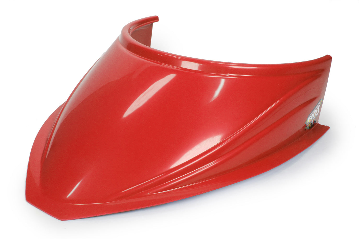 Five Star Fabricating 040-4116-R MD3 Hood Scoop 5in Tall Curved Red Five Star Fabricating 040-4116-R