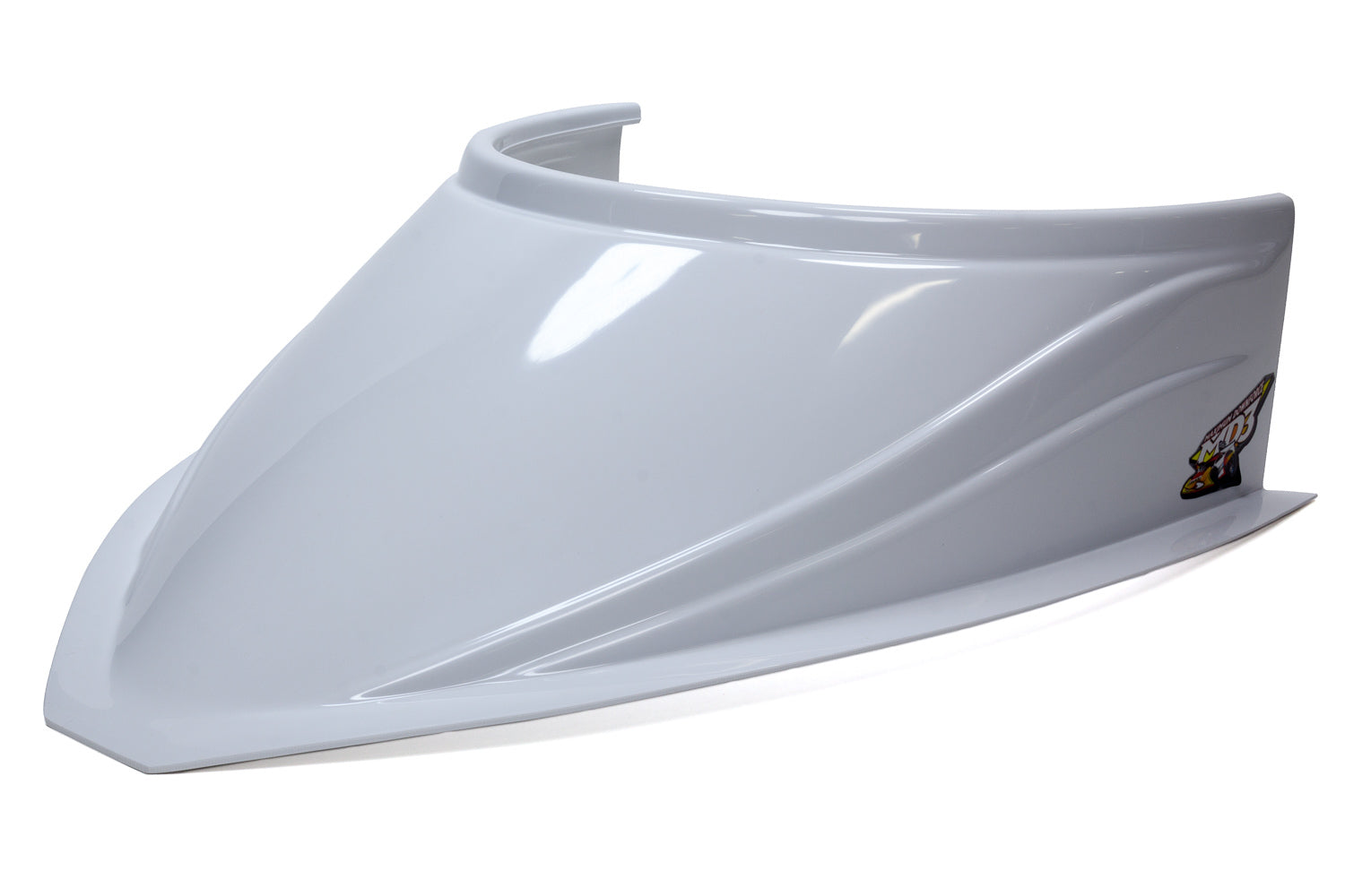 Five Star Fabricating 040-4116-W MD3 Hood Scoop 5in Tall Curved White Five Star Fabricating 040-4116-W