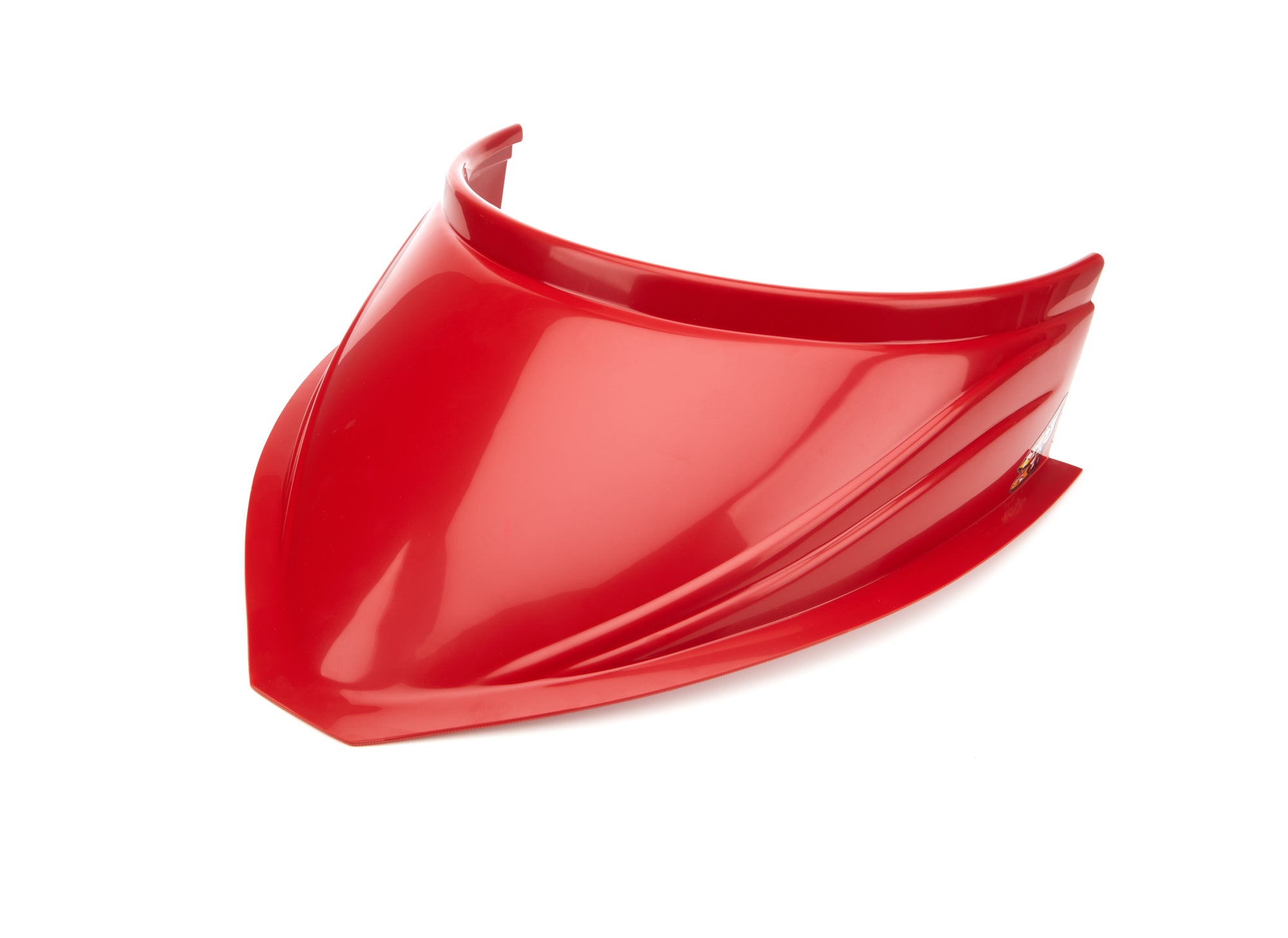Five Star Fabricating 040-4118-R MD3 Hood Scoop 5in Tall 18in Wide Curved Red Five Star Fabricating 040-4118-R