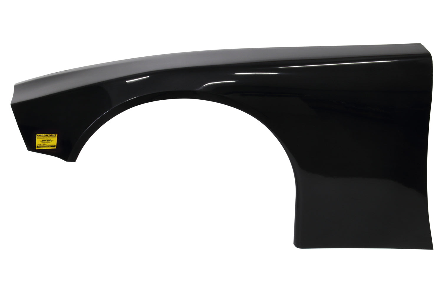 Five Star Fabricating 11002-23013-BL 2019 LM Ultraglass Fender Black Left Five Star Fabricating 11002-23013-BL