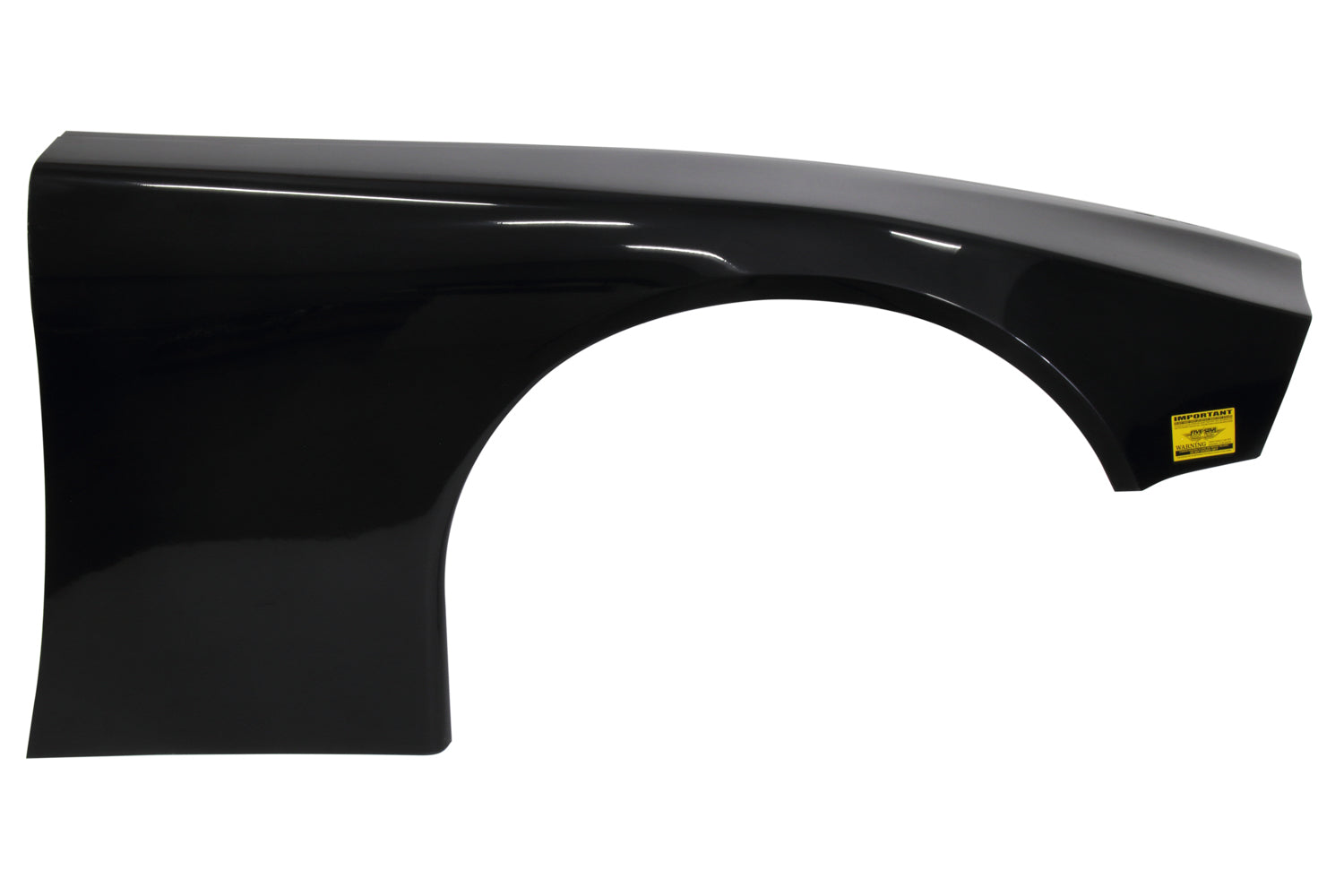 Five Star Fabricating 11002-23013-BR 2019 LM Ultraglass Fender Black Right Five Star Fabricating 11002-23013-BR