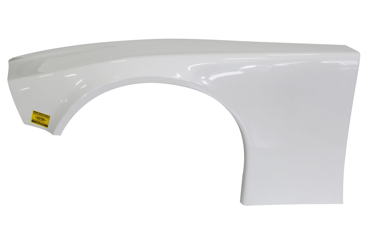 Five Star Fabricating 11002-23013-WL 2019 LM Ultraglass Fender White Left Five Star Fabricating 11002-23013-WL