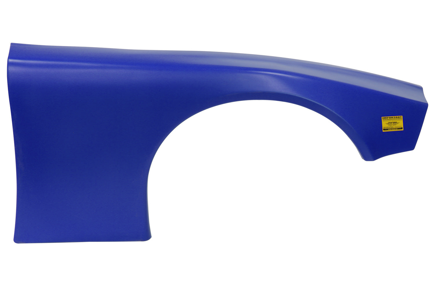 Five Star Fabricating 11002-23051-CBR 2019 LM Molded Plastic Fender Blue Right Five Star Fabricating 11002-23051-CBR