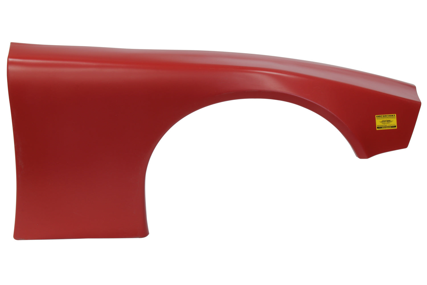 Five Star Fabricating 11002-23051-RR 2019 LM Molded Plastic Fender Red Right Five Star Fabricating 11002-23051-RR