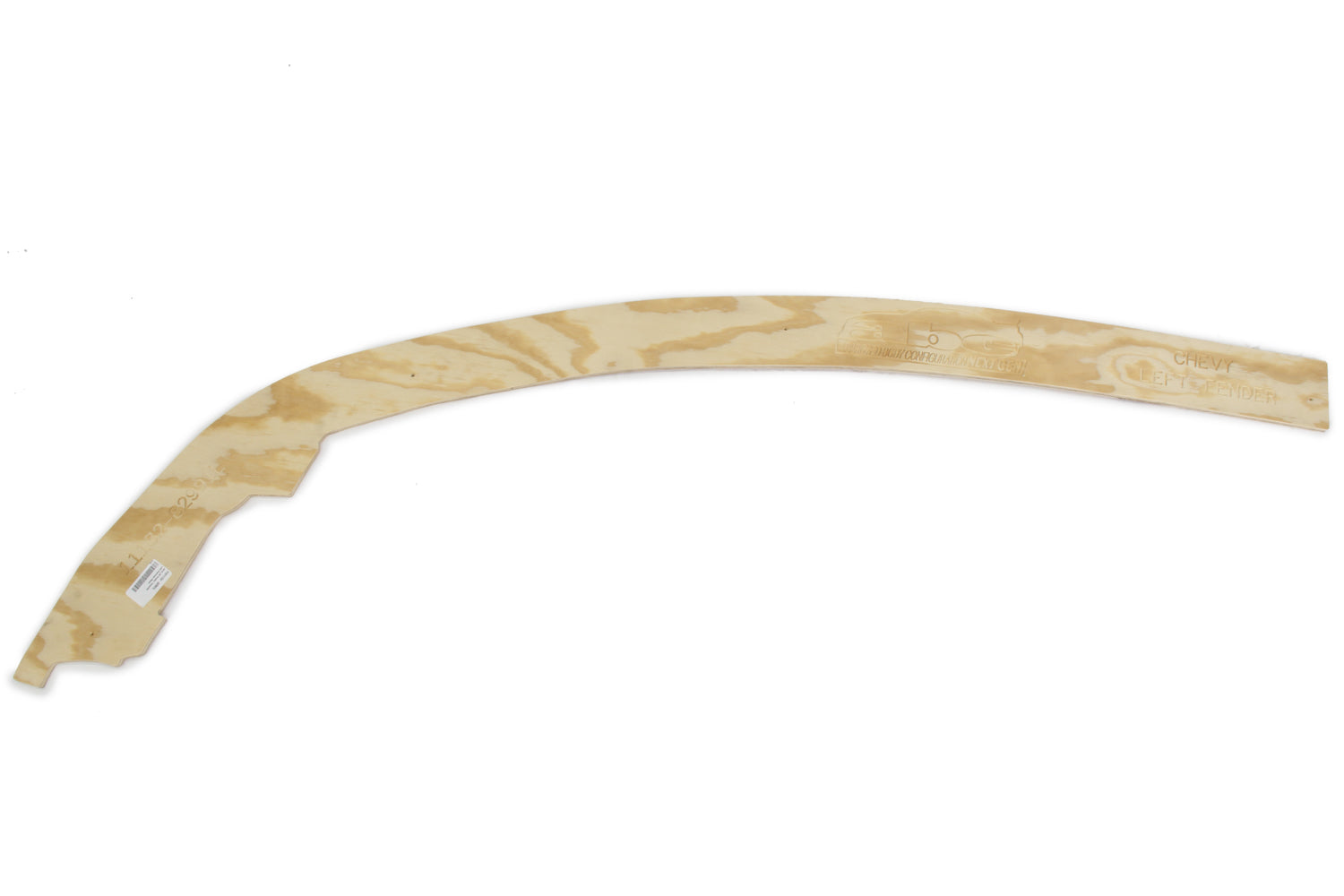 Five Star Fabricating 11132-82991L 2019 LM Fender Template Left Chevrolet Wood Five Star Fabricating 11132-82991L