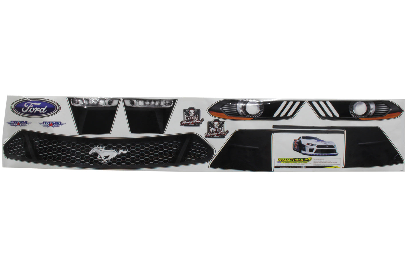Five Star Fabricating 11322-44141 2019 LM Mustang Nose ID Kit Five Star Fabricating 11322-44141