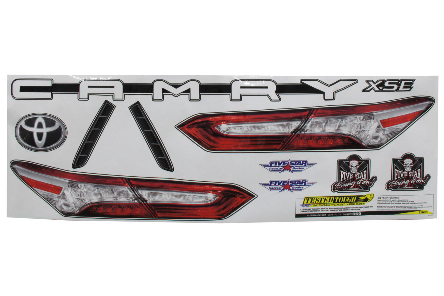 Five Star Fabricating 11712-44541 2019 LM Camry Tail ID Kit Five Star Fabricating 11712-44541
