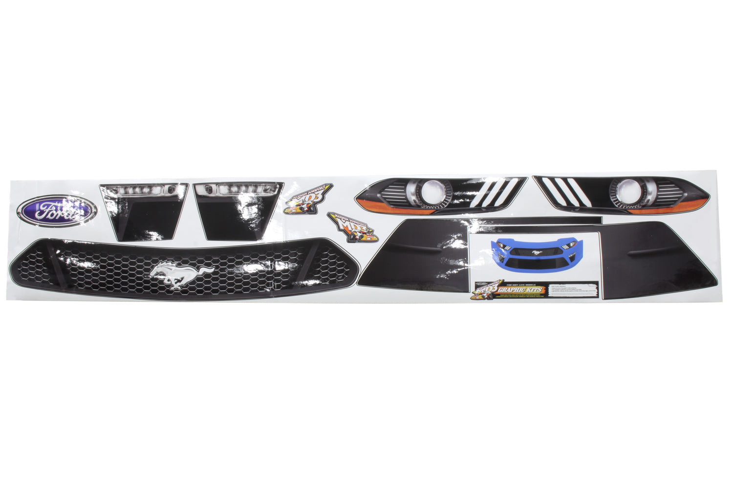 Five Star Fabricating 20321-44141 Nose ID Kit Mustang Street Stock MD3 Five Star Fabricating 20321-44141