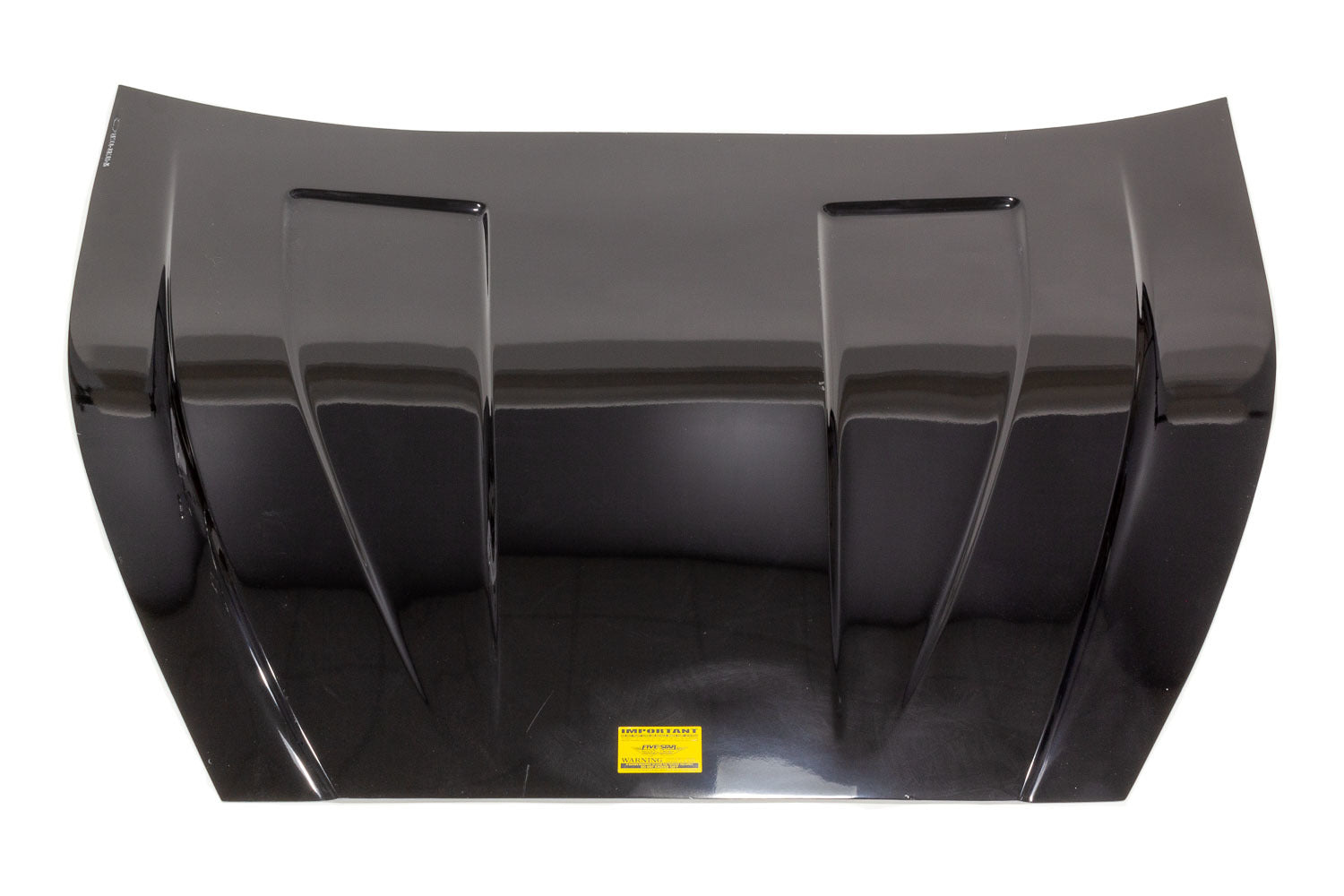 Five Star Fabricating 21001-33011-B 2019 Truck Hood Black Composite Five Star Fabricating 21001-33011-B