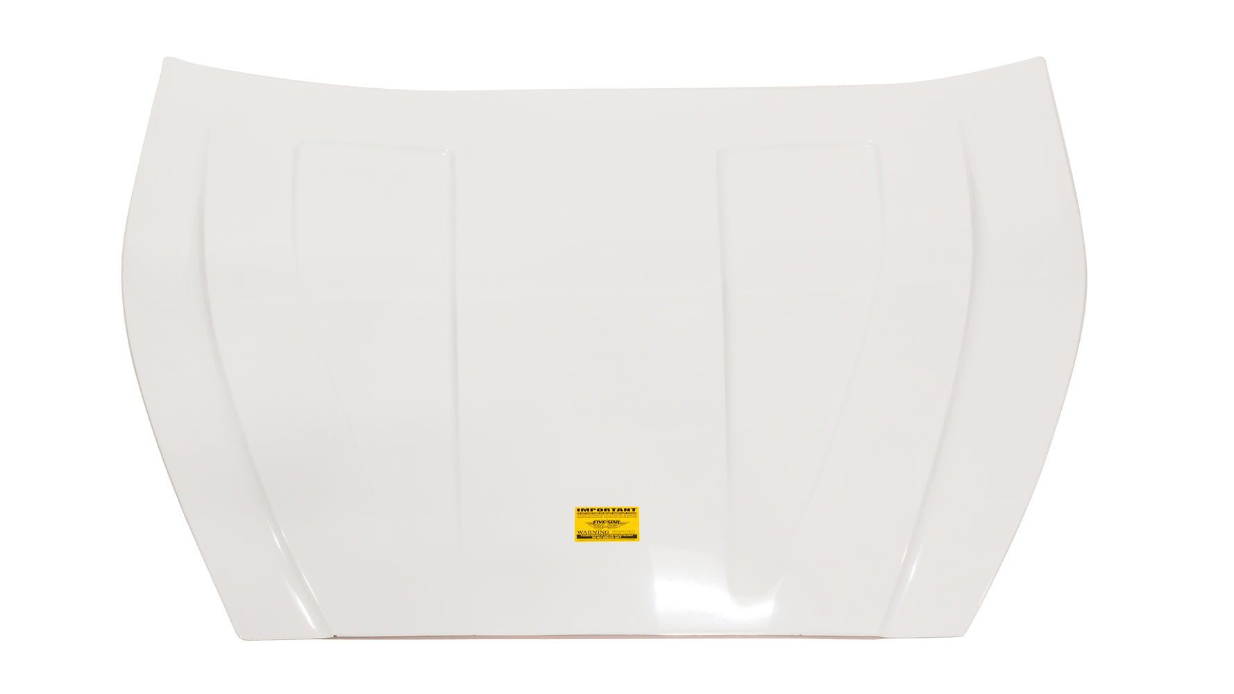 Five Star Fabricating 21001-33011-W 2019 Truck Hood White Composite Five Star Fabricating 21001-33011-W