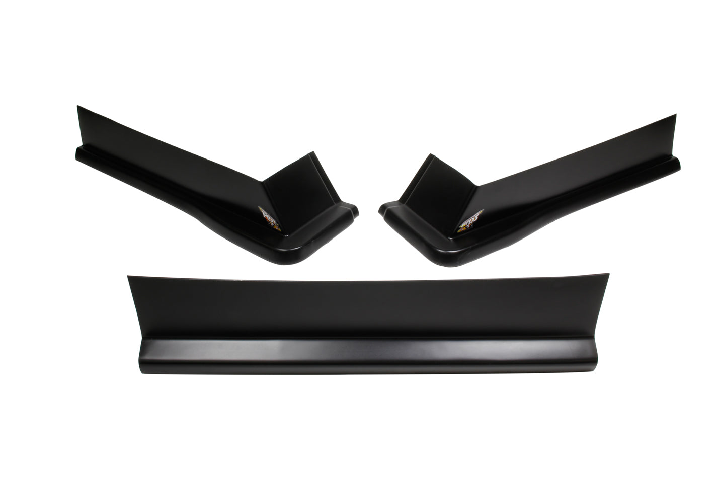 Five Star Fabricating 3022-417-B Modified Aero Valance 3pc. Black Five Star Fabricating 3022-417-B