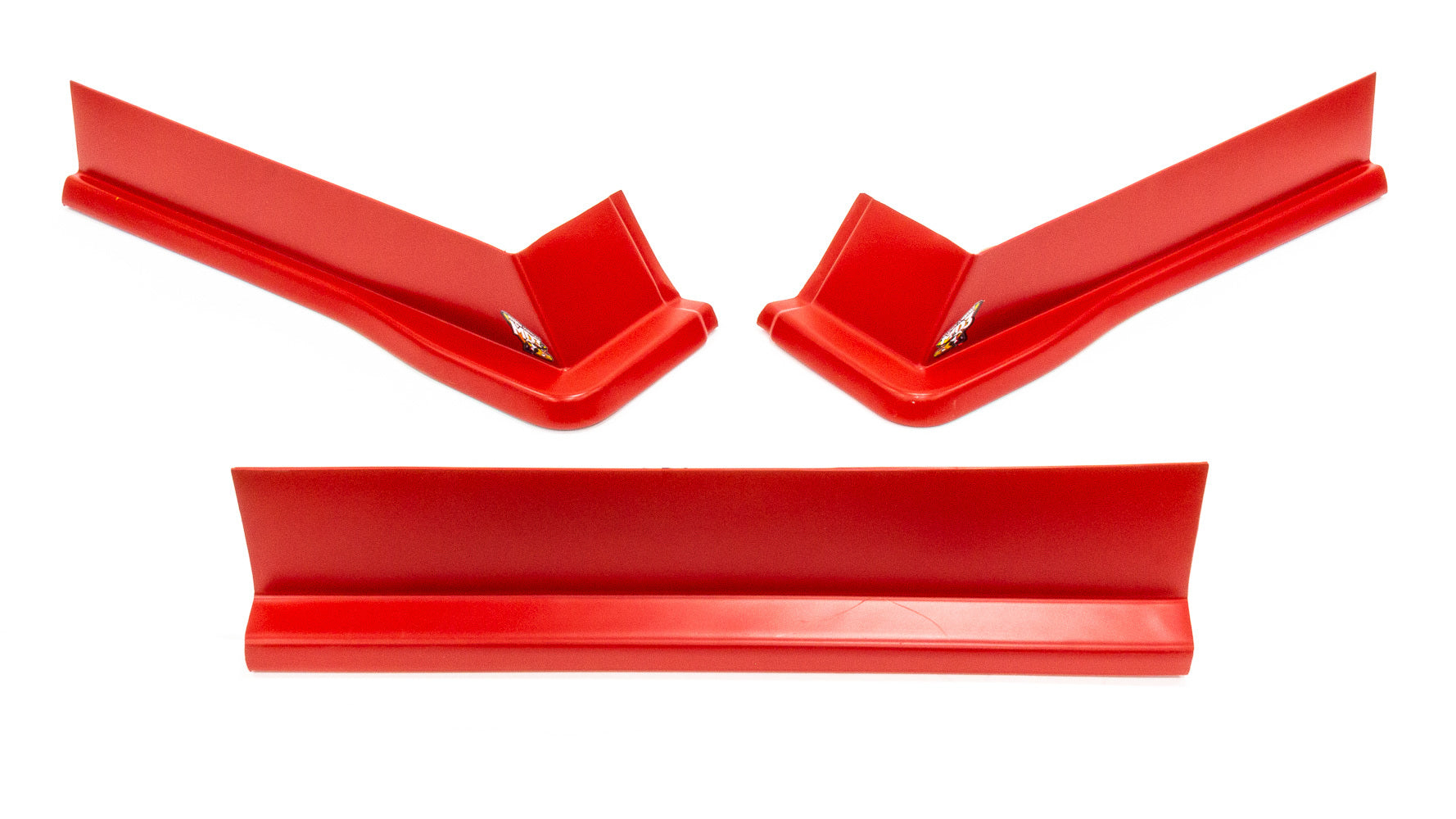 Five Star Fabricating 3022-417-R Modified Aero Valance 3pc. Red Five Star Fabricating 3022-417-R