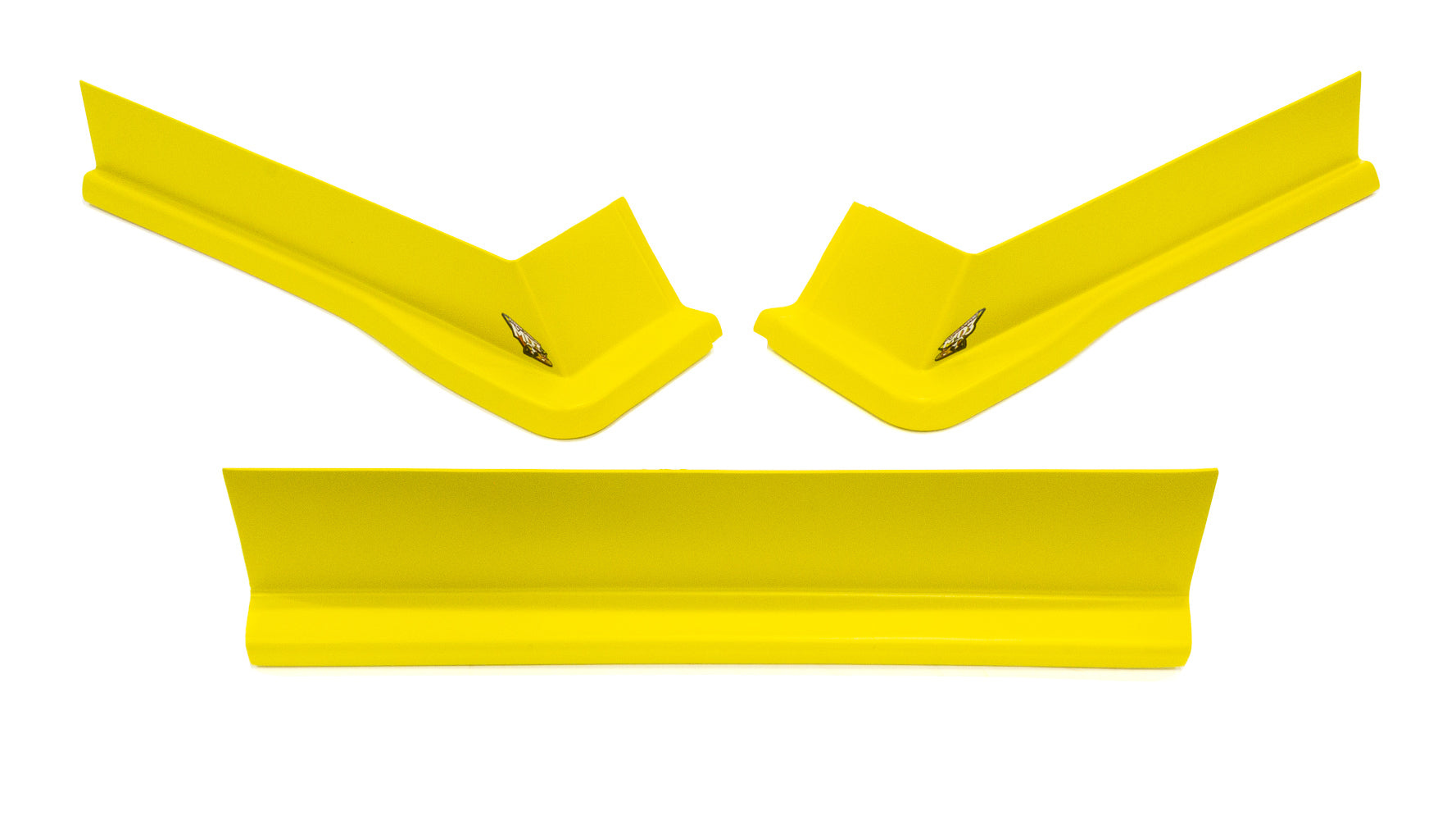 Five Star Fabricating 3022-417-Y Modified Aero Valance 3pc. Yellow Five Star Fabricating 3022-417-Y