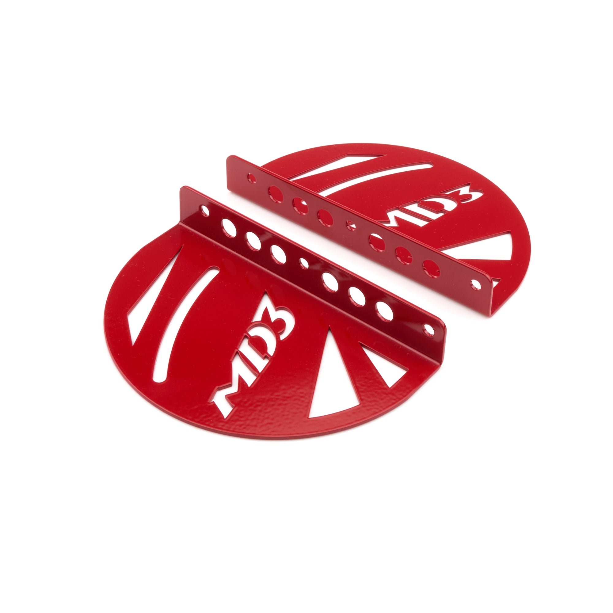 Five Star Fabricating 32000-47851-R Spoiler End Plate MD3 Red (Pair) Five Star Fabricating 32000-47851-R