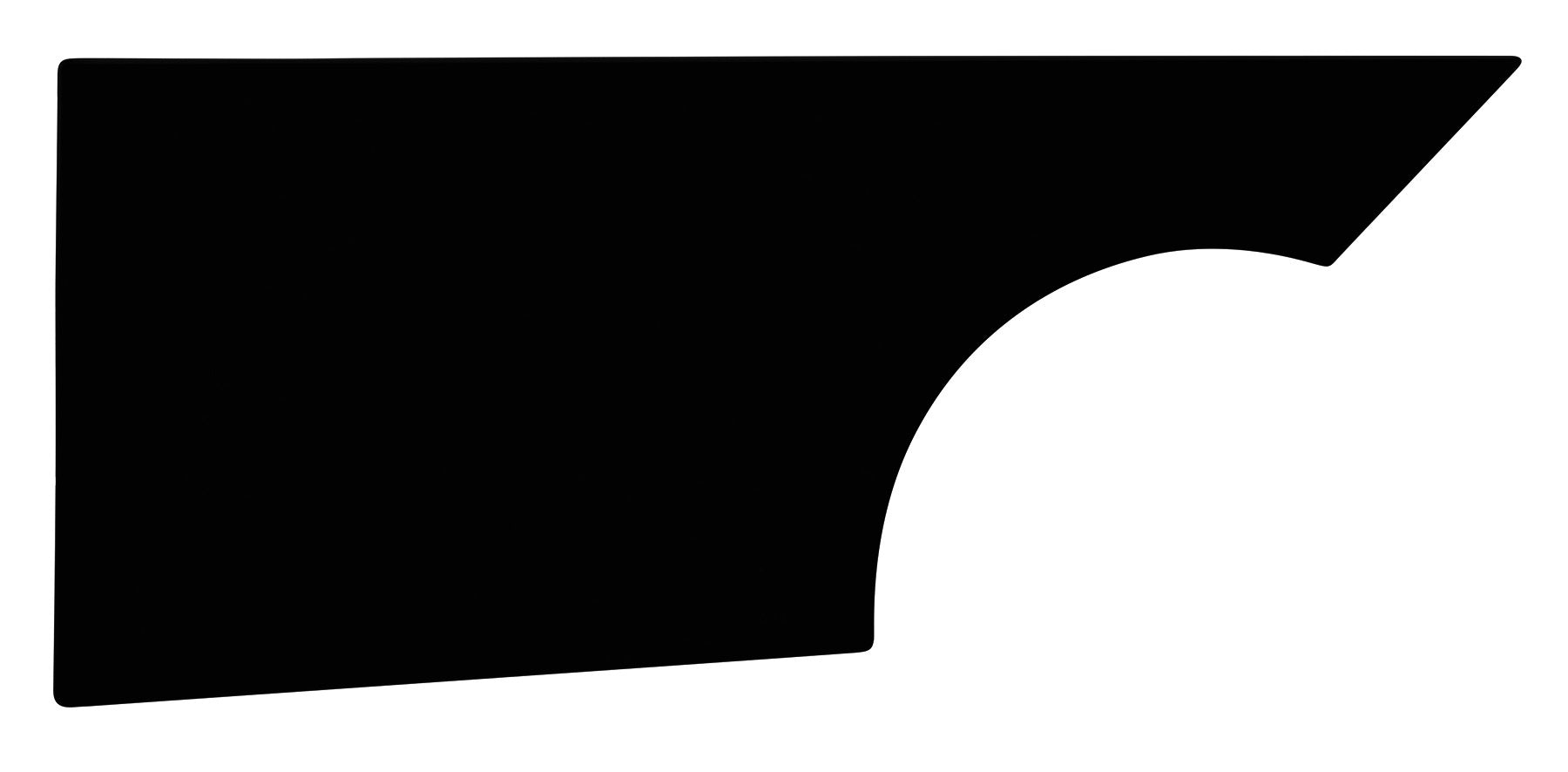 Five Star Fabricating 32001-27351-BR Quarter Panel Dirt Right Side Black Five Star Fabricating 32001-27351-BR