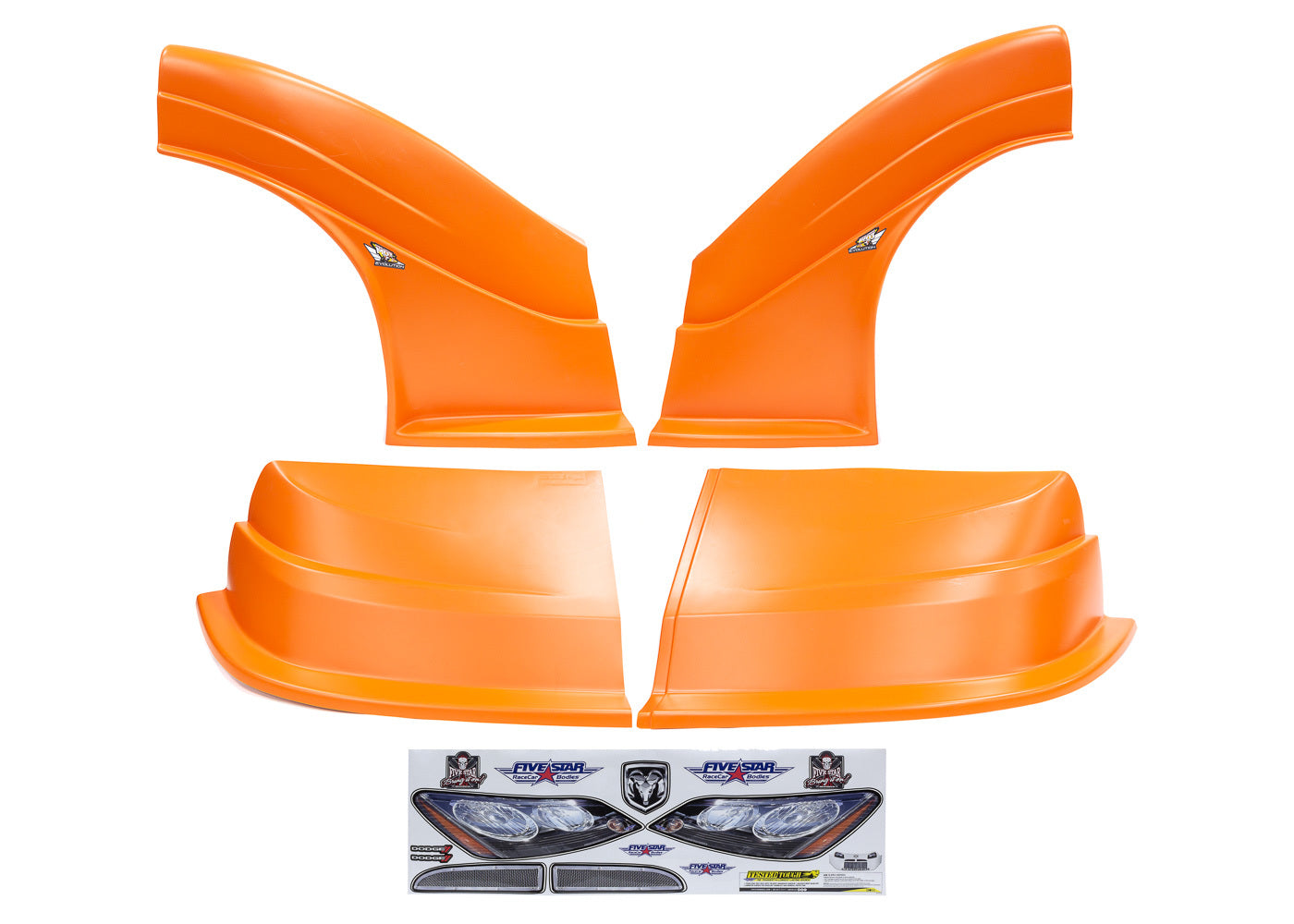 Five Star Fabricating 32513-43554-OR MD3 Evolution DLM Combo Charger Orange Five Star Fabricating 32513-43554-OR