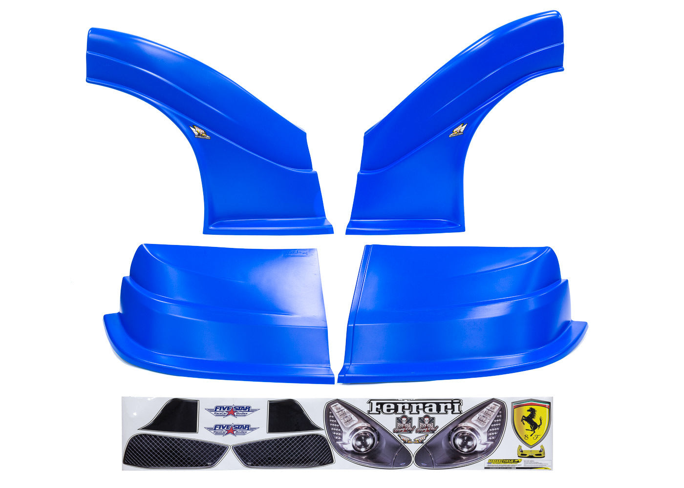 Five Star Fabricating 32913-43554-CB MD3 Evolution DLM Combo Ferrari Chevron Blue Five Star Fabricating 32913-43554-CB