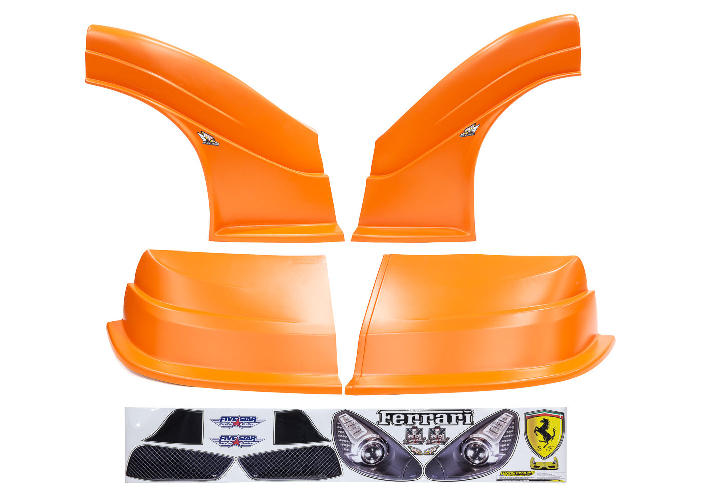 Five Star Fabricating 32913-43554-OR MD3 Evolution DLM Combo Ferrari Orange Five Star Fabricating 32913-43554-OR