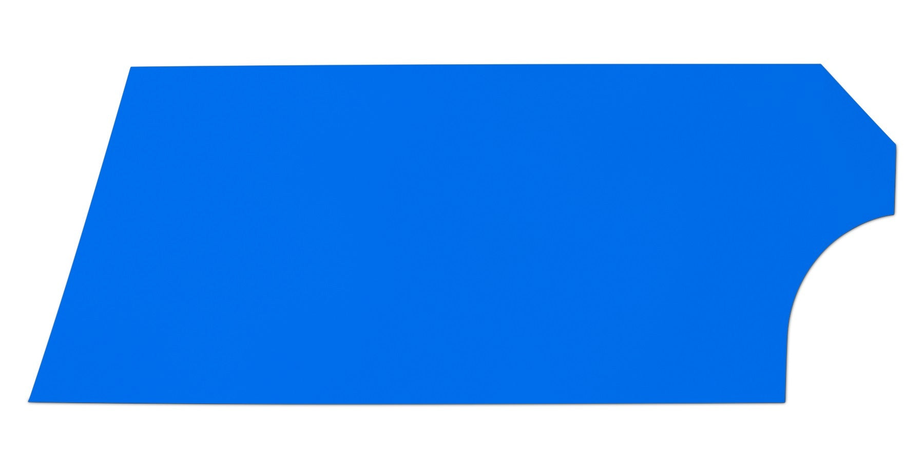Five Star Fabricating 34001-21051-CBL Door High Impact Plastic Blue Left Five Star Fabricating 34001-21051-CBL