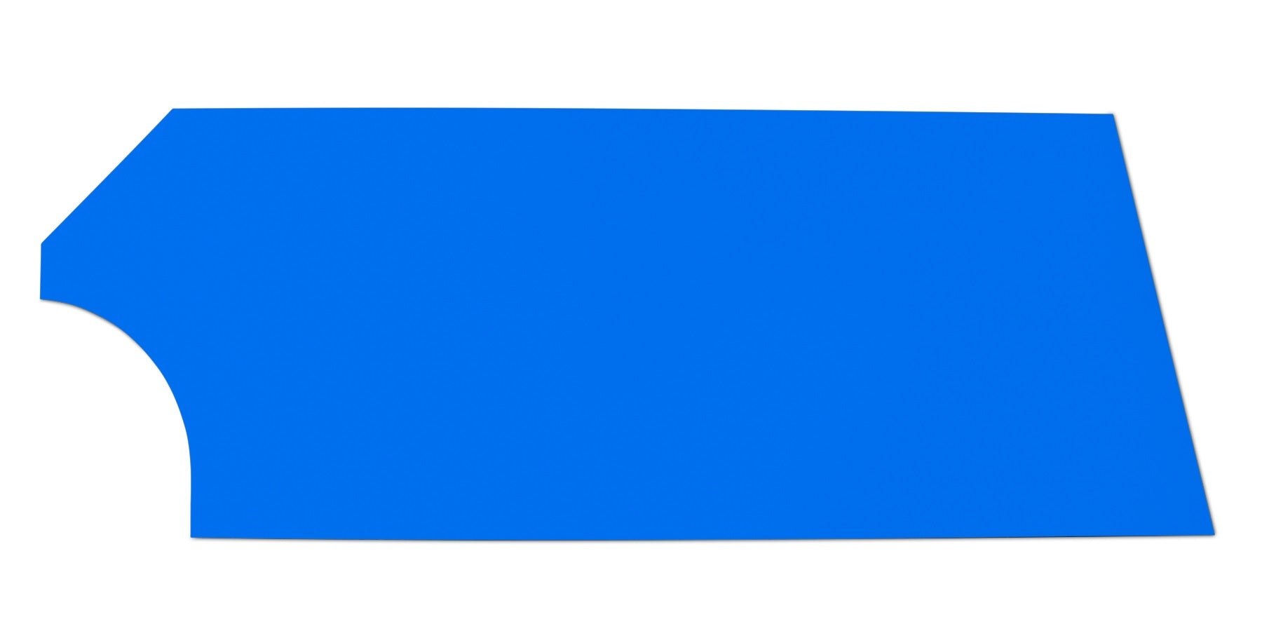 Five Star Fabricating 34001-21051-CBR Door High Impact Plastic Blue Right Five Star Fabricating 34001-21051-CBR