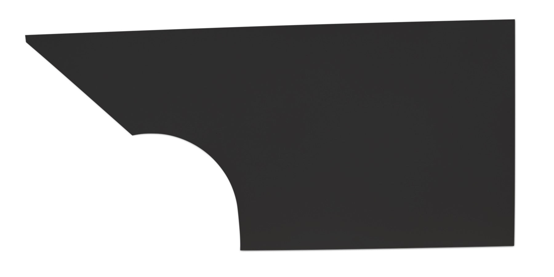 Five Star Fabricating 34001-27351-BL Qtr Panel High Impact Plastic Black Left Five Star Fabricating 34001-27351-BL