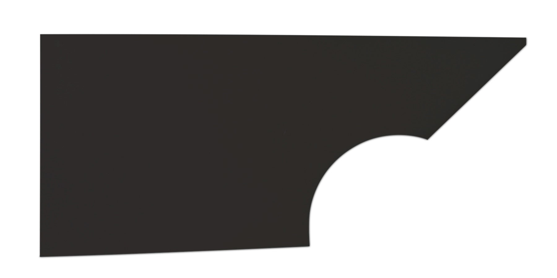 Five Star Fabricating 34001-27351-BR Qtr Panel High Impact Plastic Black Right Five Star Fabricating 34001-27351-BR