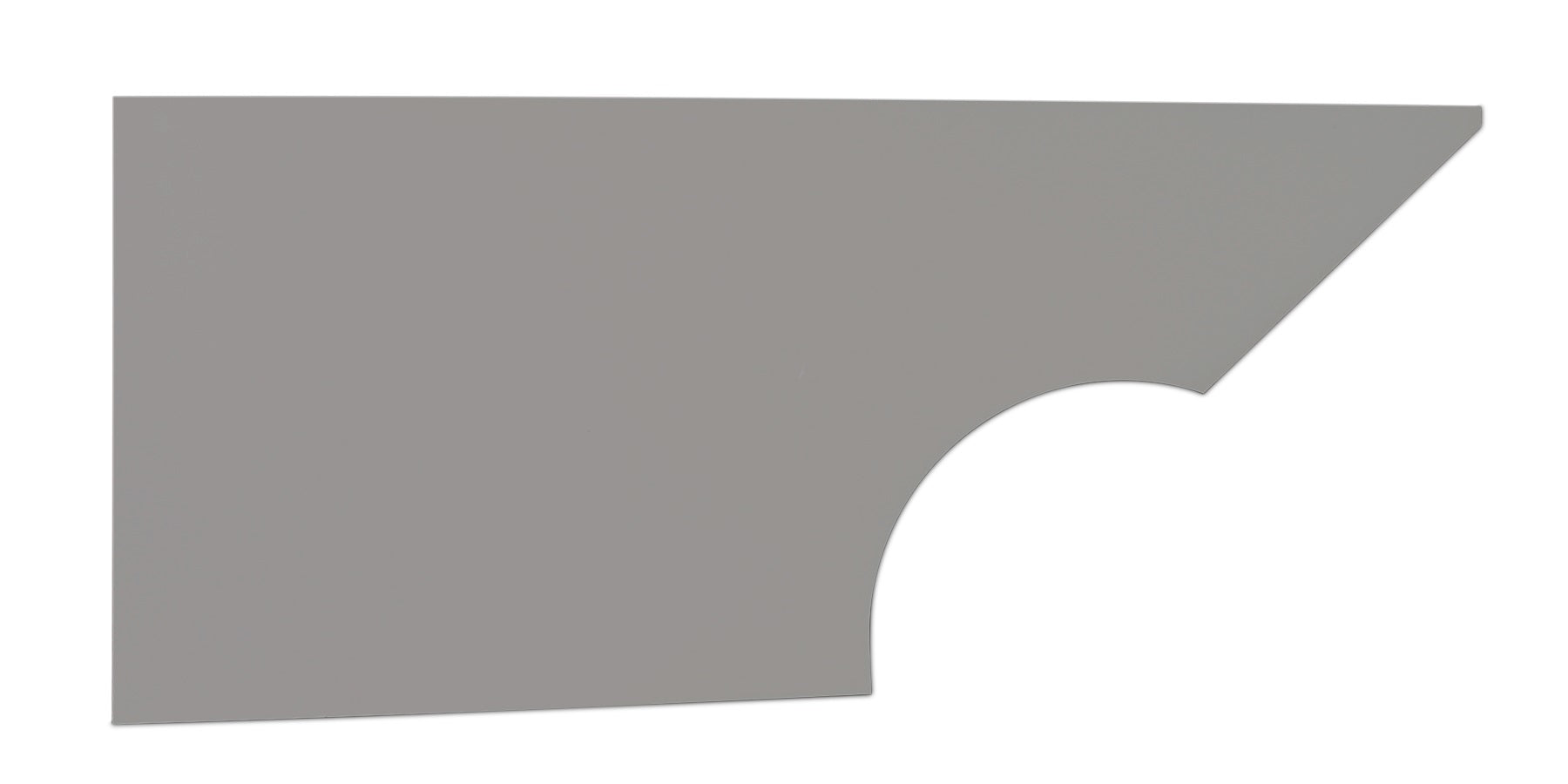 Five Star Fabricating 34001-27351-GR Qtr Panel High Impact Plastic Gray Right Five Star Fabricating 34001-27351-GR