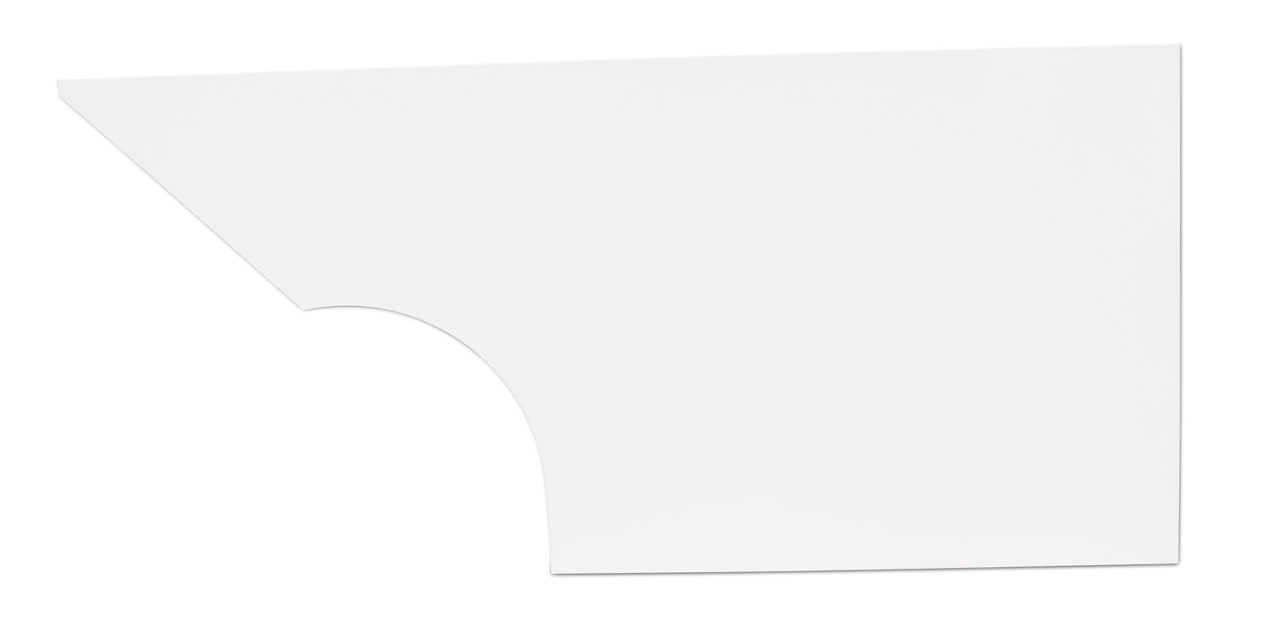 Five Star Fabricating 34001-27351-WL Qtr Panel High Impact Plastic White Left Five Star Fabricating 34001-27351-WL