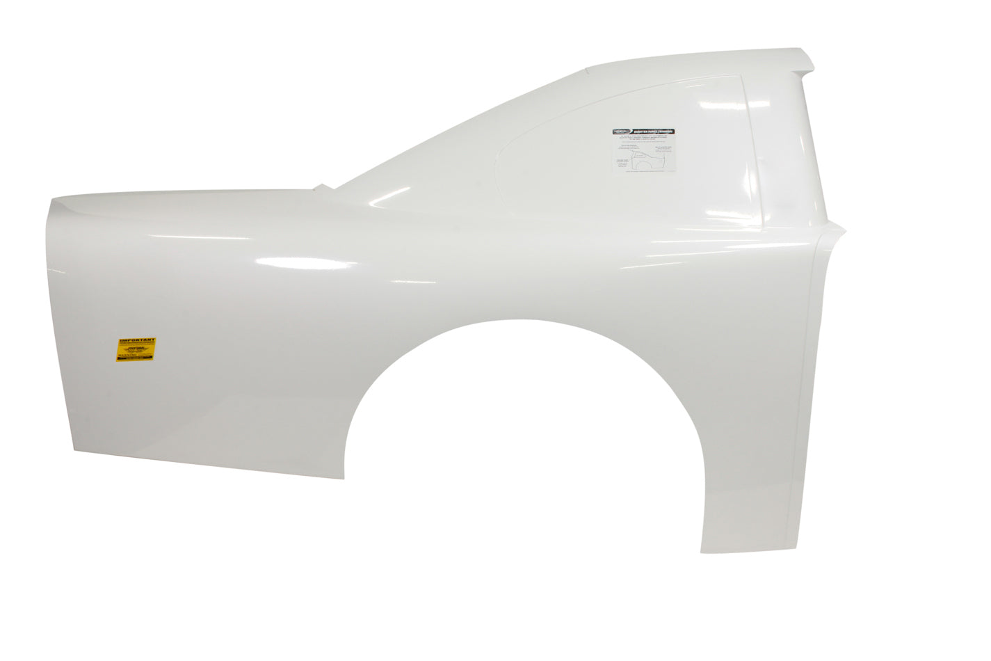 Five Star Fabricating 463-270-WR ABC Trad Roof Qtr Panel Ultraglass White Right Five Star Fabricating 463-270-WR