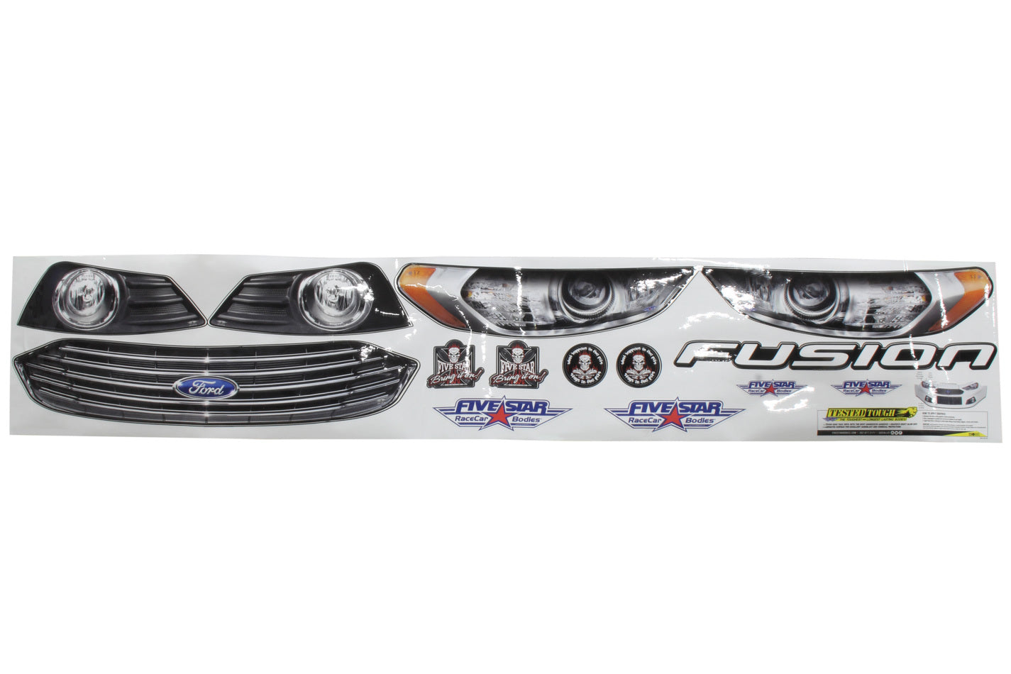 Five Star Fabricating 500-410-ID Nose Only Graphics Kit 2013 and up Fusion Five Star Fabricating 500-410-ID