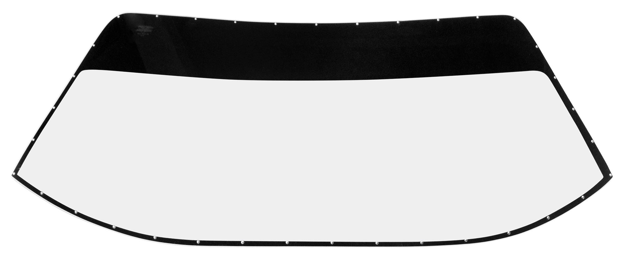 Five Star Fabricating 564-6325-3B Windshield Precut and Drilled w/Blk Border Five Star Fabricating 564-6325-3B