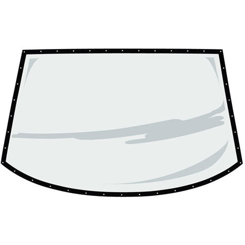 Five Star Fabricating 574-6111-3B Rear Window ABC Molded .093 w/Blk Border Uncoat Five Star Fabricating 574-6111-3B