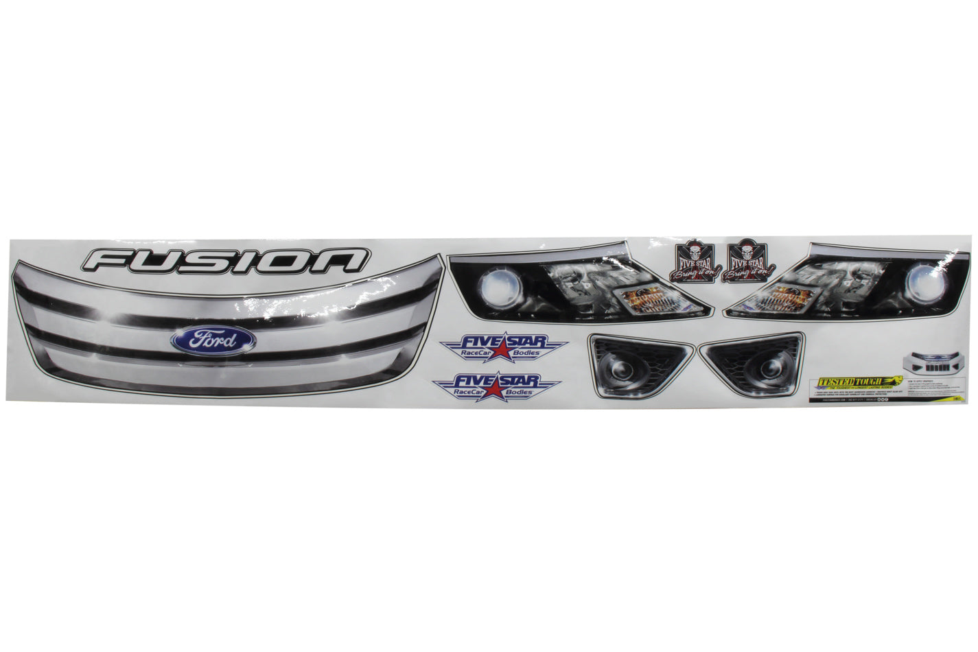 Five Star Fabricating 590-410-ID Nose Only Graphics 2010-12 Fusion Five Star Fabricating 590-410-ID