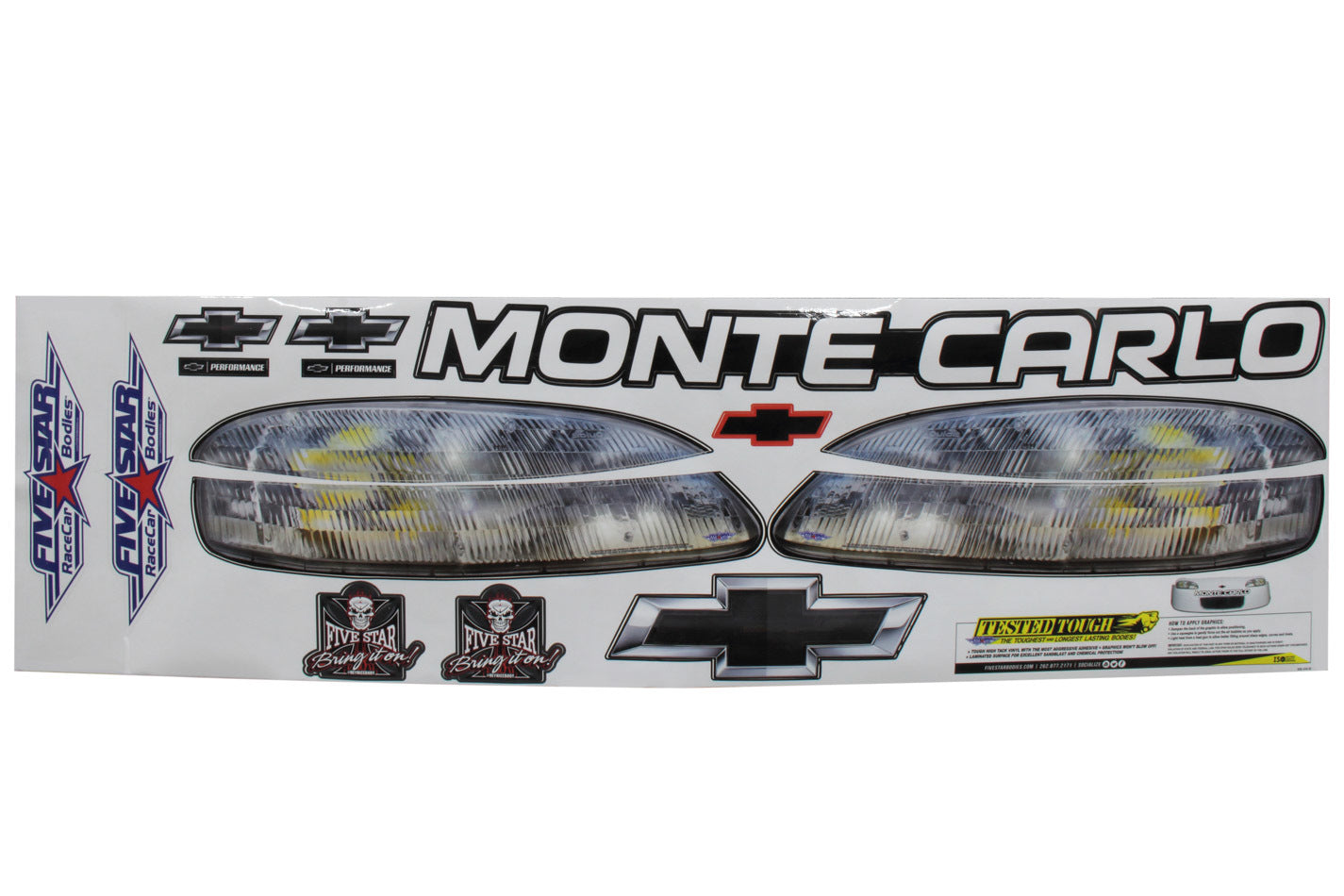 Five Star Fabricating 620-410-ID Nose Only Graphics 99 Monte Carlo Five Star Fabricating 620-410-ID