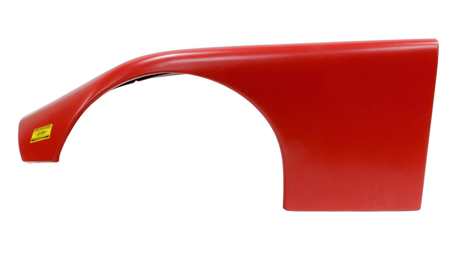 Five Star Fabricating 660-24-RL ABC Plastic Fender Wide Left Red Five Star Fabricating 660-24-RL
