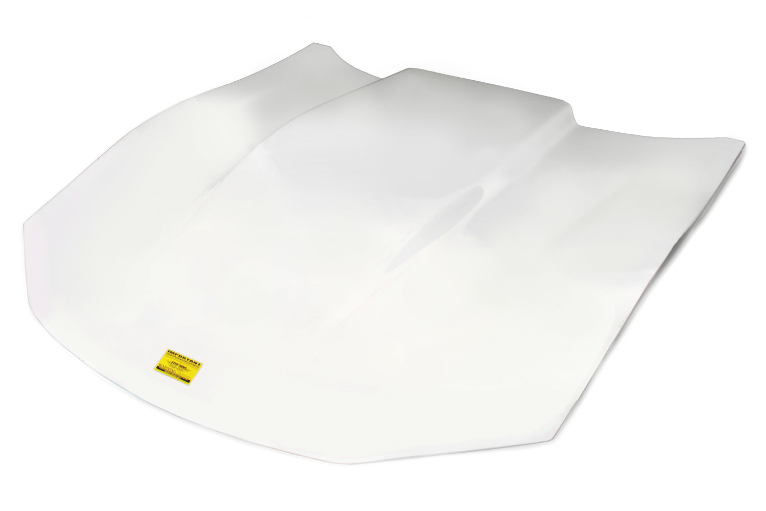 Five Star Fabricating 660-3303-W Composite Hood White 2.5in Scoop Five Star Fabricating 660-3303-W