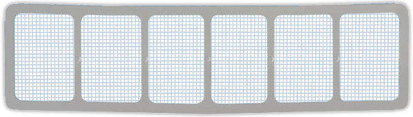 Five Star Fabricating 660-4112 Lower Nose Screen 1/4in Mesh Five Star Fabricating 660-4112