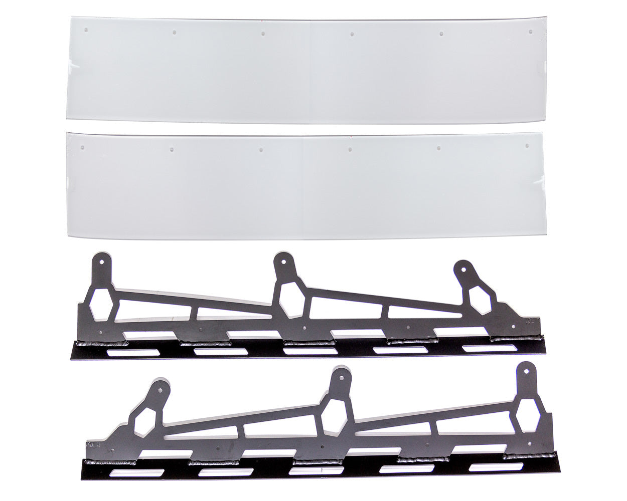 Five Star Fabricating 661-6737-B ABC Spoiler 6.5in x 60in 70 Degree Black Five Star Fabricating 661-6737-B