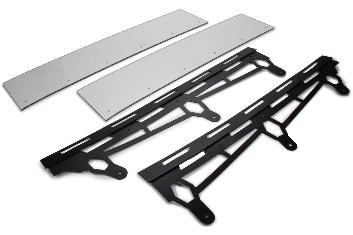 Five Star Fabricating 661-6739-B ABC Spoiler 6.5in x 60in 90 Degree Black Five Star Fabricating 661-6739-B